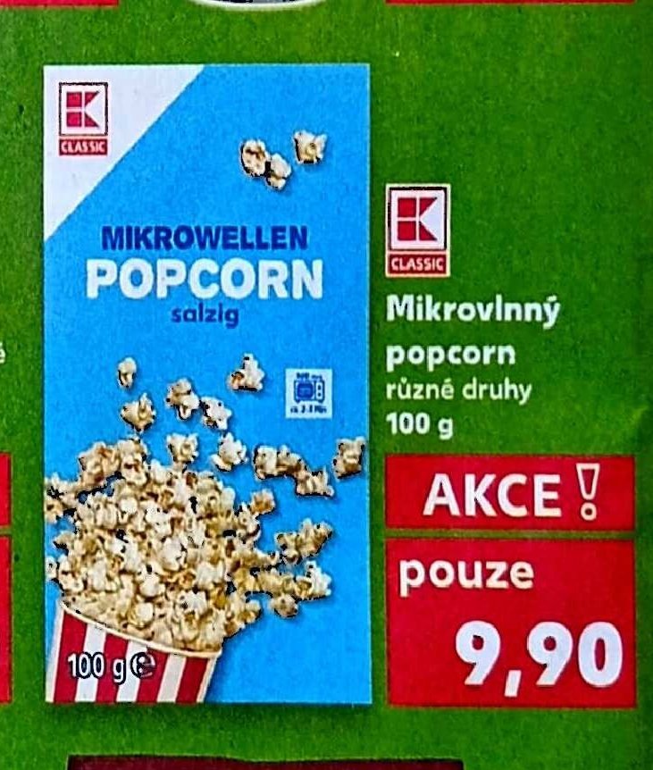 Mikrovlnný popcorn