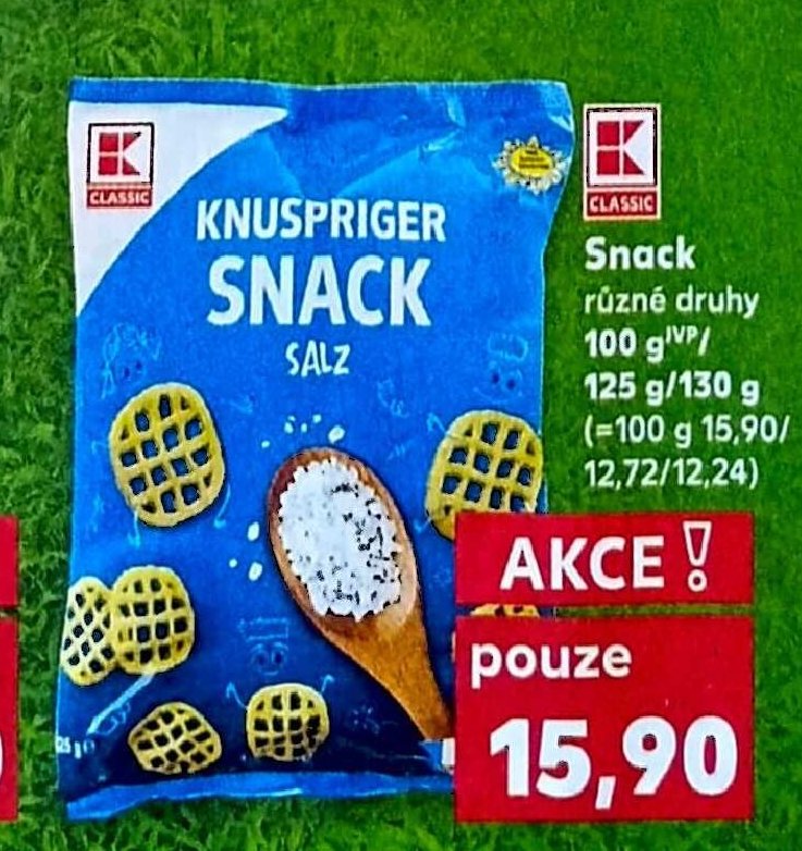Knuspriger Snack