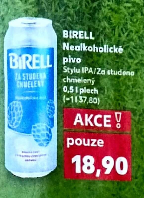 Birell Nealkoholické pivo