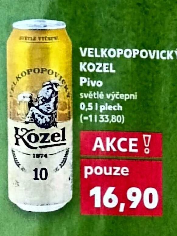 Velkopopovický Kozel Pivo