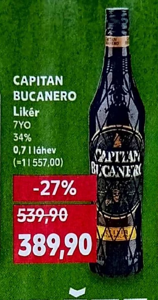 Capitan Bucanero Likér