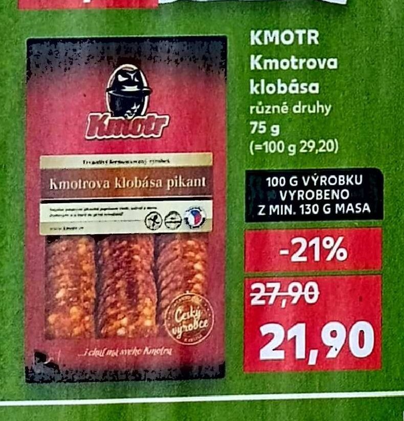 Kmotr Kmotrova klobása