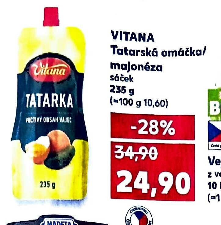 VITANA Tatarská omáčka