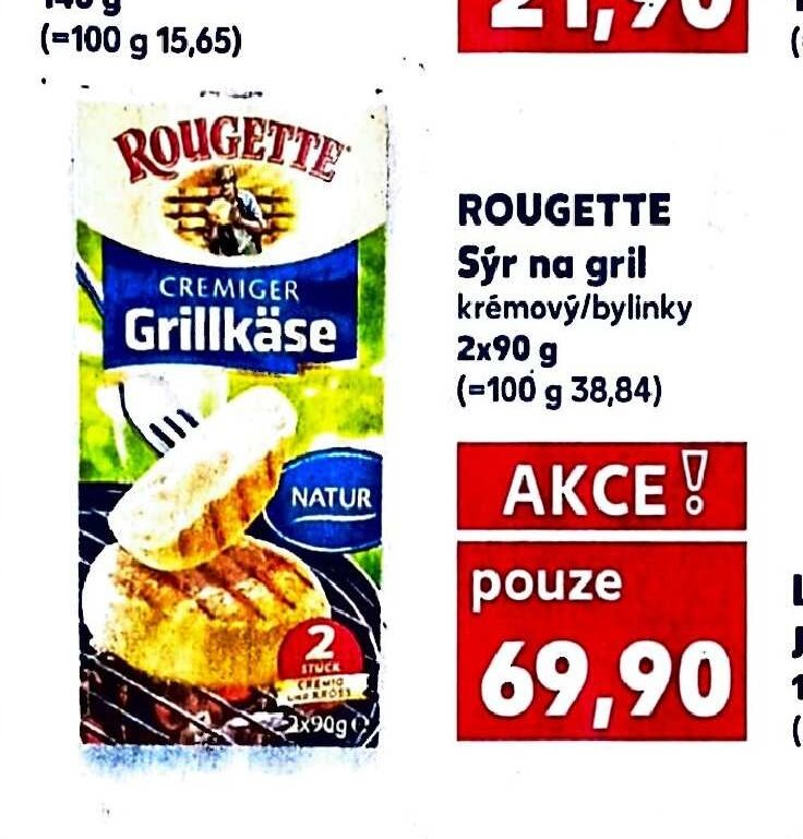 ROUGETTE Sýr na gril