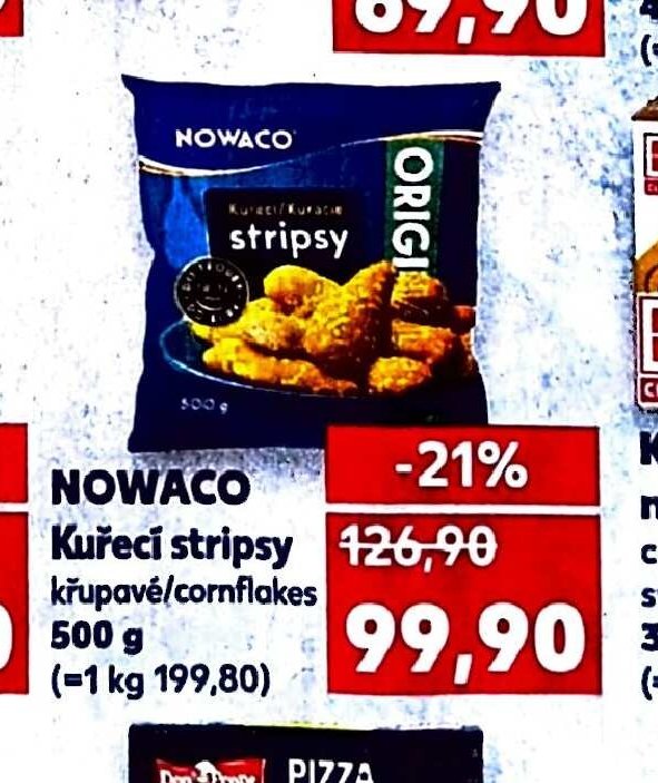 Nowaco Kuřecí stripsy 500 g