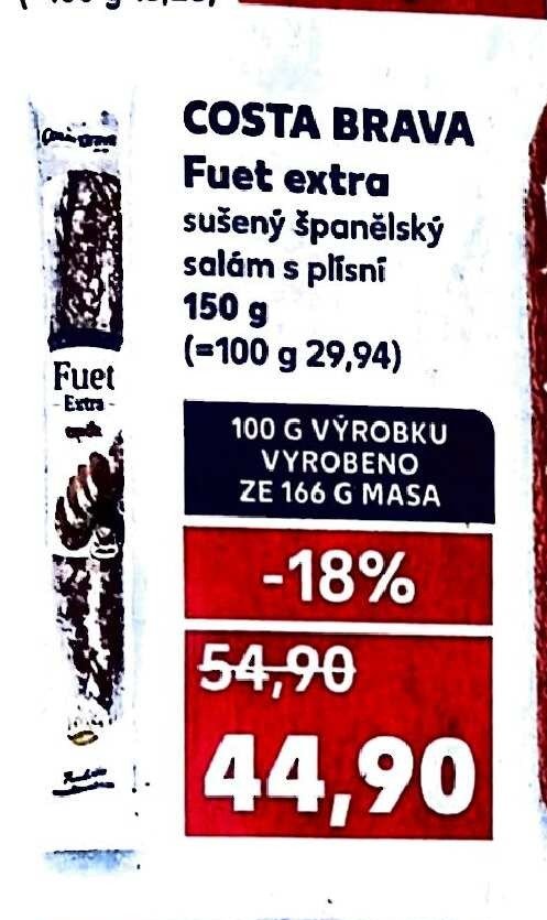 COSTA BRAVA Fuet extra 150 g