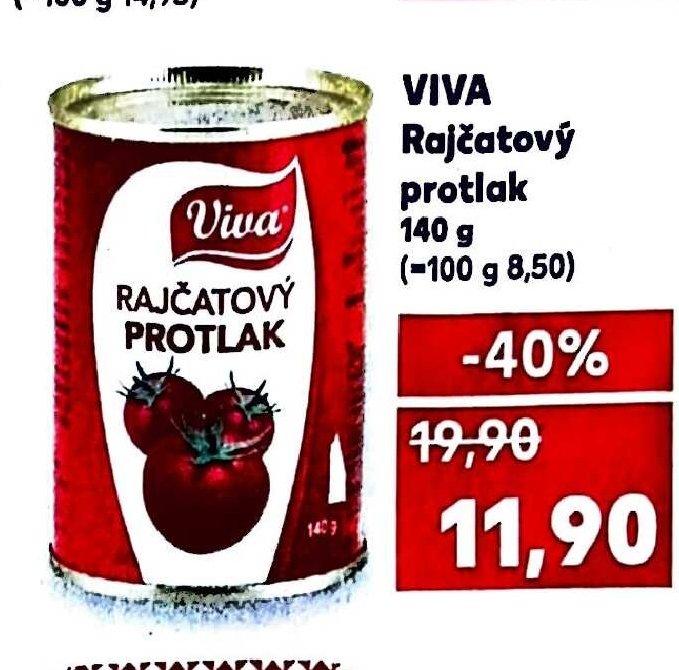 Viva Rajčatový protlak 140 g