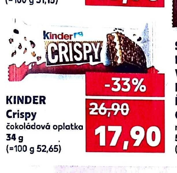Kinder Crispy