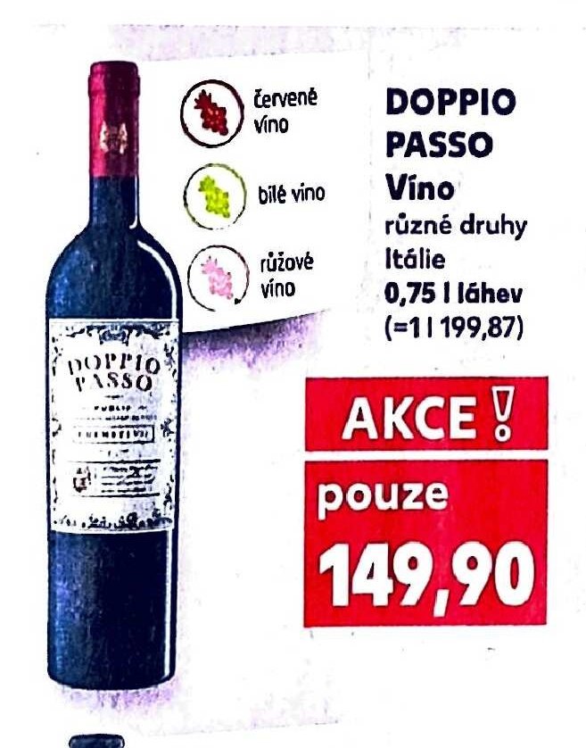 Doppio Passo Víno