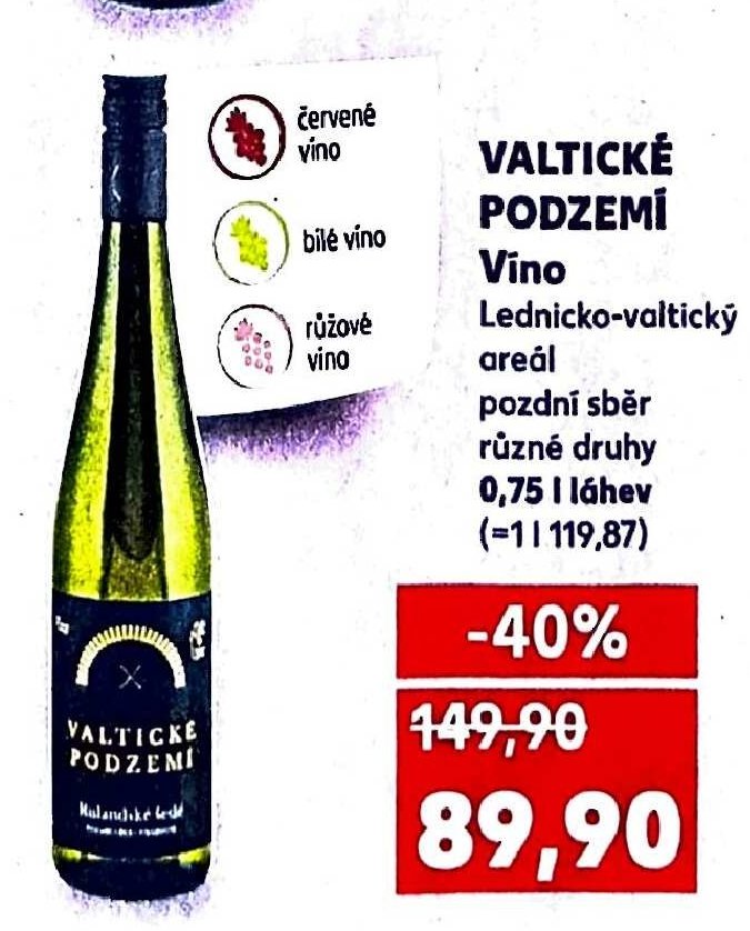 Valtické Podzemí Víno