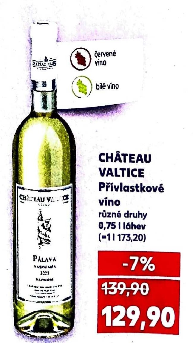 Château Valtice Přívlastkové víno