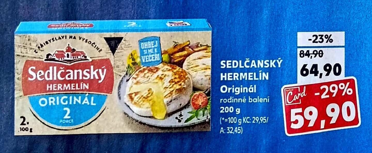 Sedlčanský Hermelín originál