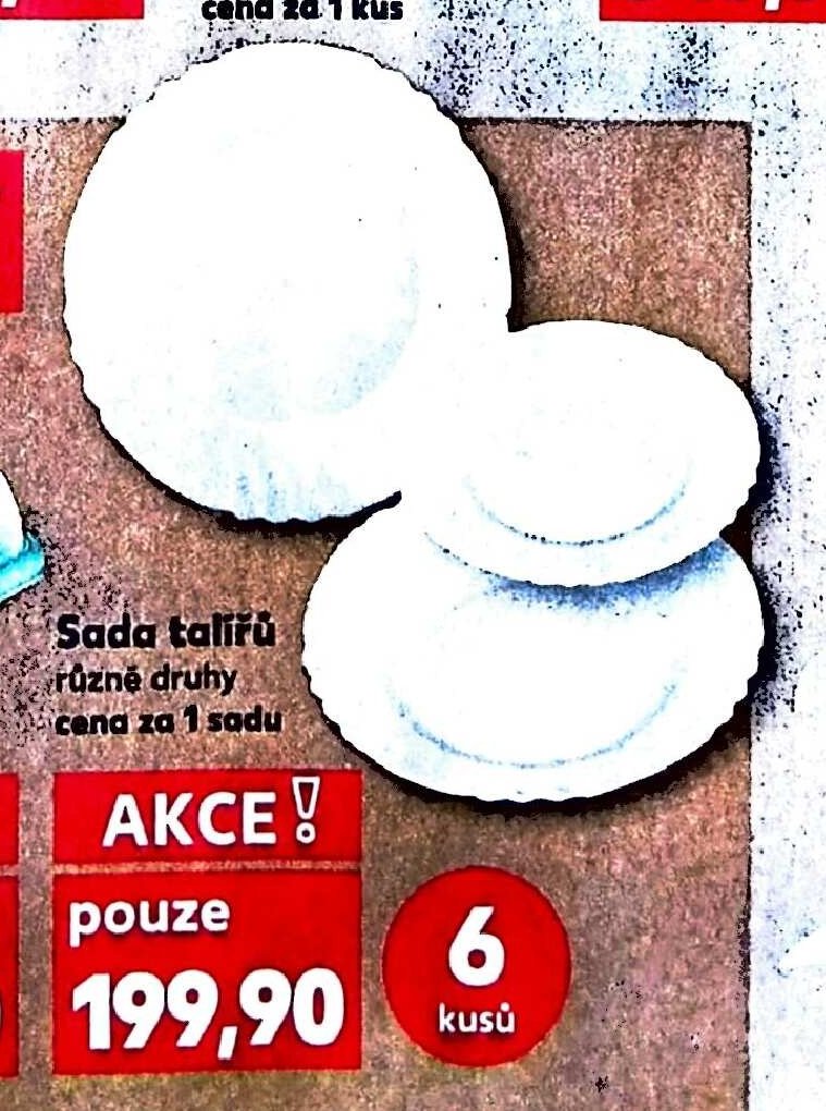Sada talířů