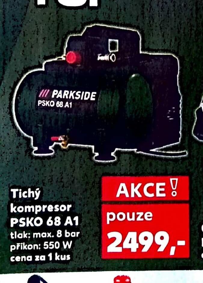 Tichý kompresor PSKO 68 A1
