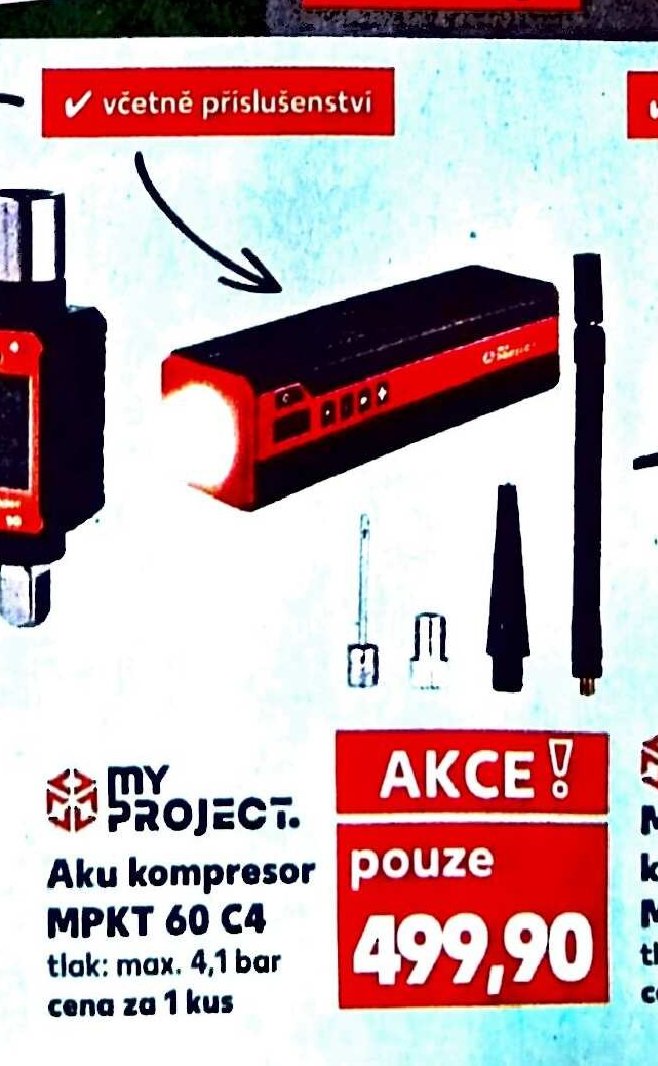 Aku kompresor MPKT 60 C4