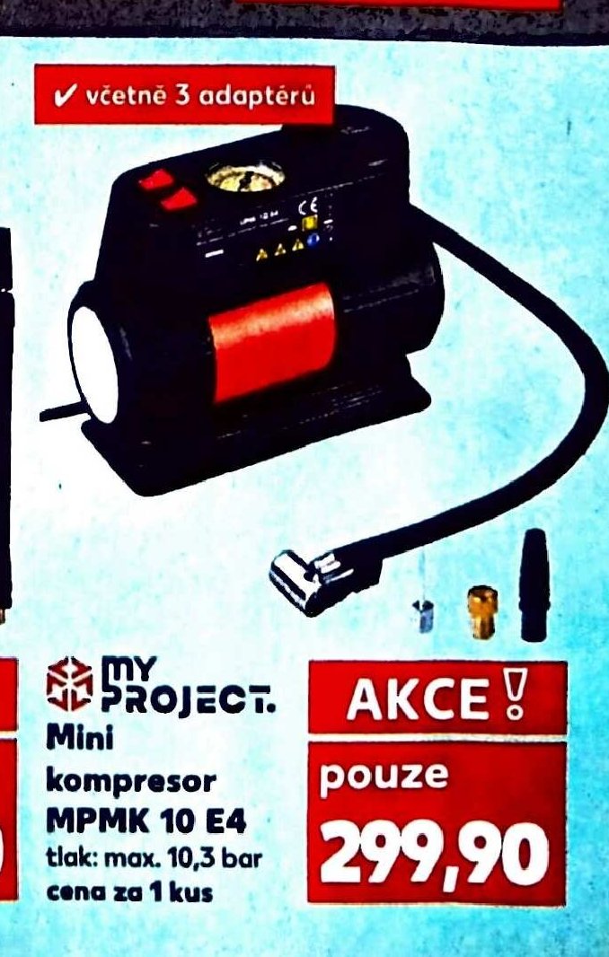 Mini kompresor MPMK 10 E4