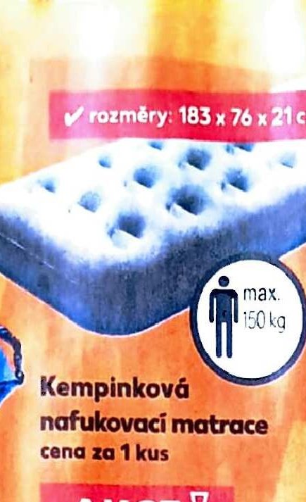 Kempinková nafukovací matrace