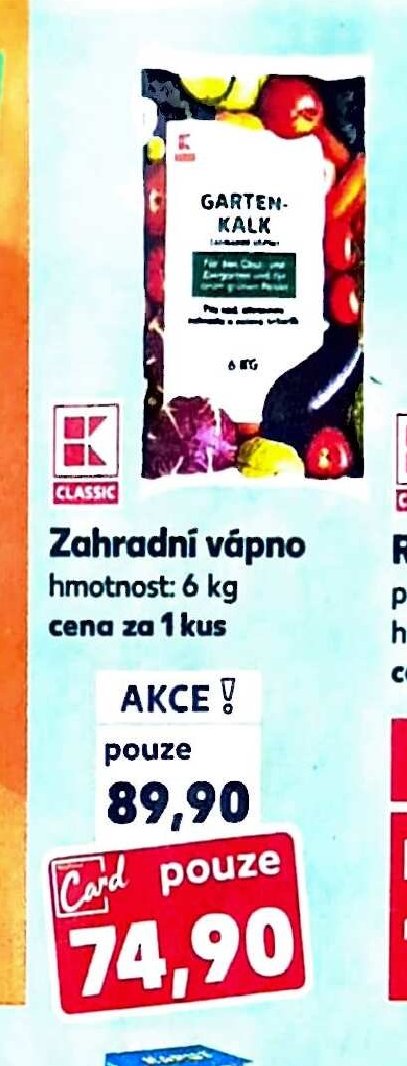 Zahradní vápno