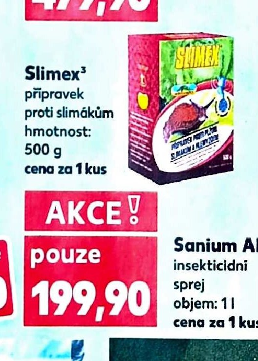 Slimex přípravek proti slimákům