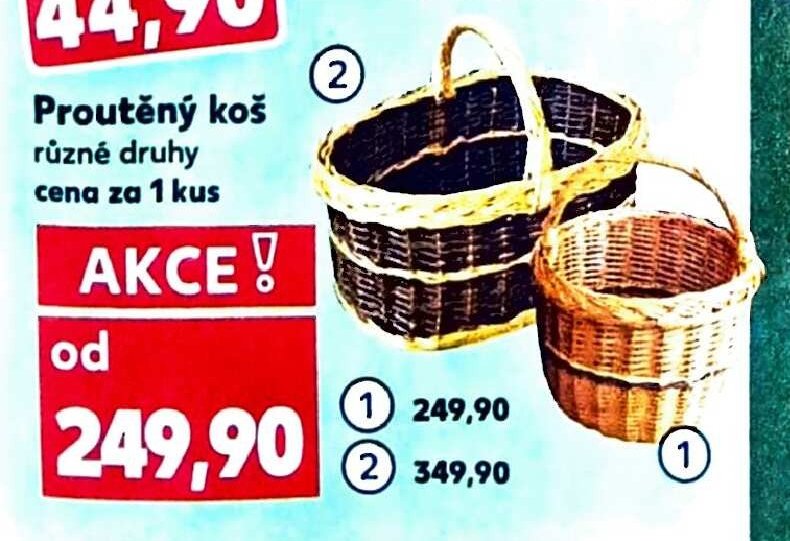 Proutěný koš