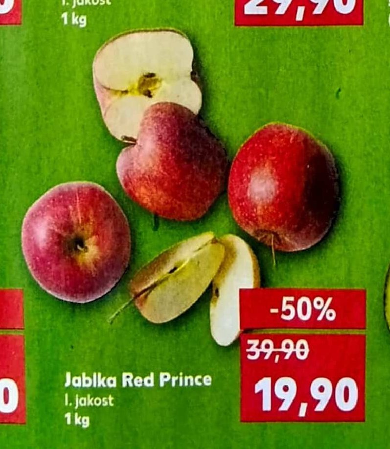 Jablka Red Prince