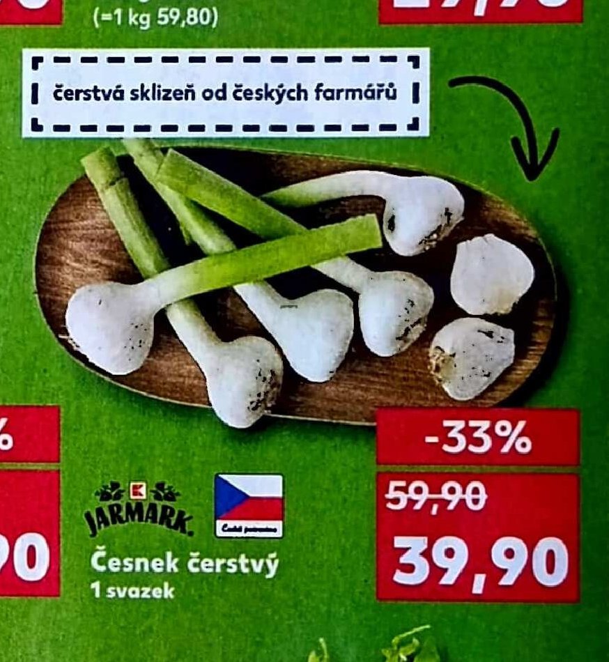 Česnek čerstvý