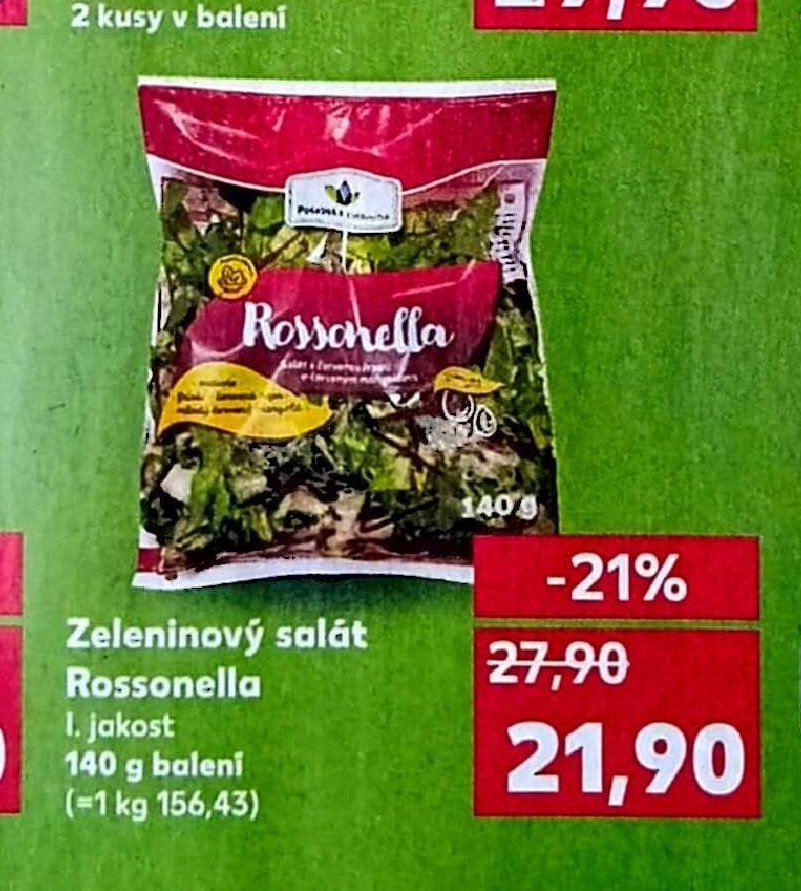 Zeleninový salát Rossonella