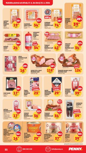 akční leták Penny Market 17.6.2026-23.6.2026