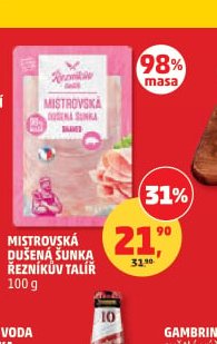 Mistrovská dušená šunka Řezníkův talíř