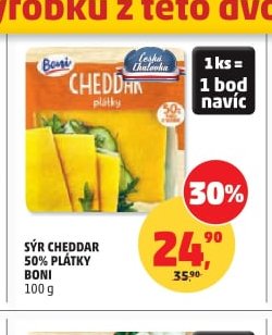 Sýr Cheddar Boni