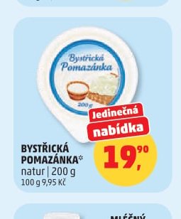 BYSTŘICKÁ POMAZÁNKA natur 200 g