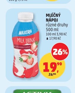 MLÉČNÝ NÁPOJ MILKERIA 500 ml