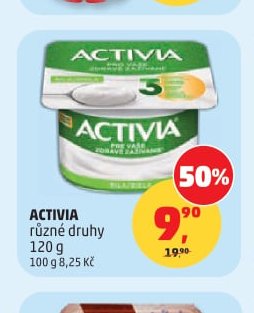 ACTIVIA různé druhy 120 g