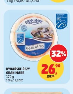 RYBÁŘSKÉ ŘEZY GRAN MARE