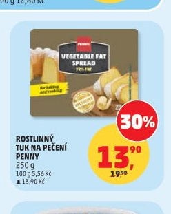 ROSTLINNÝ TUK NA PEČENÍ PENNY