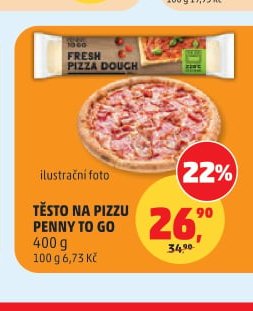 TĚSTO NA PIZZU PENNY TO GO