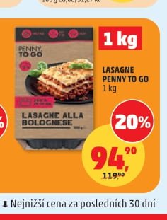 LASAGNE PENNY TO GO
