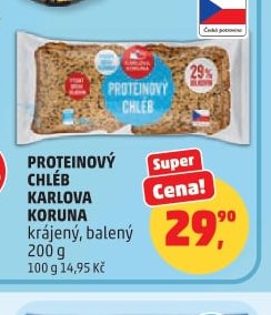 Proteinový chléb Karlova Koruna