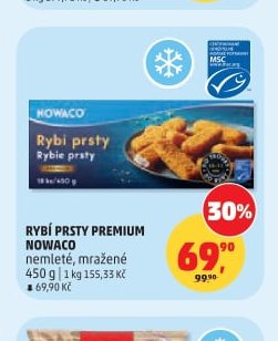 Rybí prsty Premium Nowaco