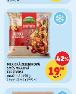 Mexická zeleninová směs mrazivá Čerstvost