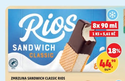 ZMRLZINA SANDWICH CLASSIC RIOS