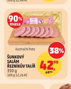 ŠUNKOVÝ SALÁM ŘEZNÍKŮV TALÍŘ