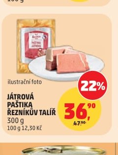 JÁTROVÁ PAŠTIKA ŘEZNÍKŮV TALÍŘ