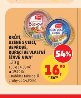 KRŮTÍ, VEPŘOVÉ, KUŘECÍ VE VLASTNÍ ŠŤÁVĚ VIVA