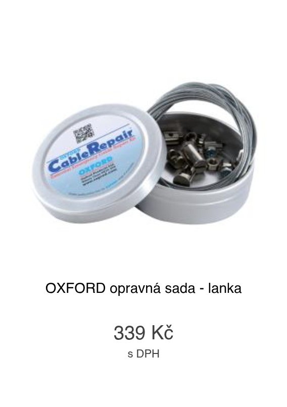 OXFORD opravná sada - lanka