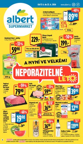 akční leták Albert 17.6.2026-23.6.2026