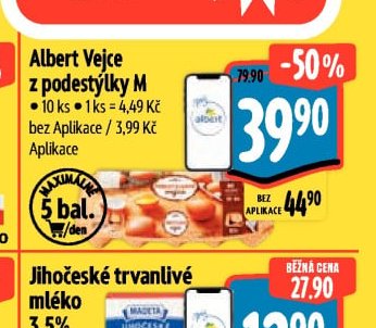 Albert Vejce z podestýlky M