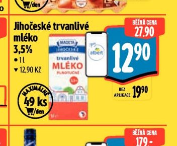 Jihočeské trvanlivé mléko