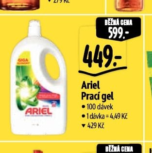 Ariel Prací gel
