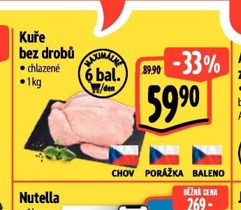 Kuře bez drobů